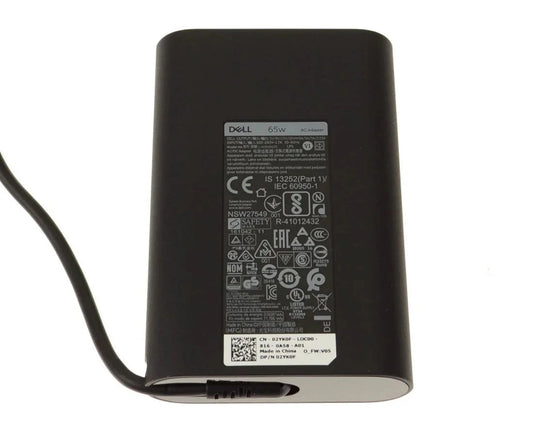 Dell Laptop Original Charger Adapter | 65W | C Type | 3..25 amp | 1 Year Warranty -