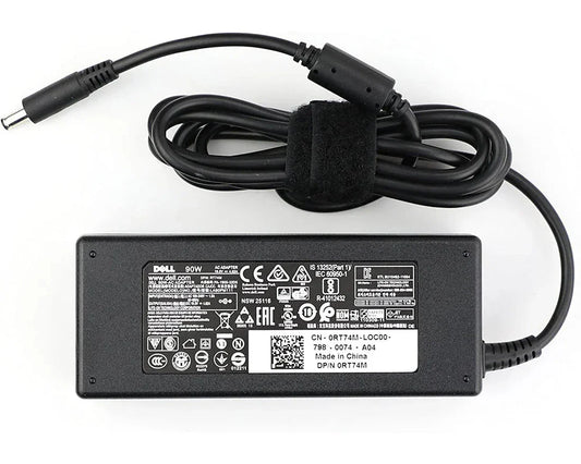 Dell Laptop Original Charger Adapter | 90W | 4.5 MM Pin | 4.63 Amp | 1 Year Warranty -