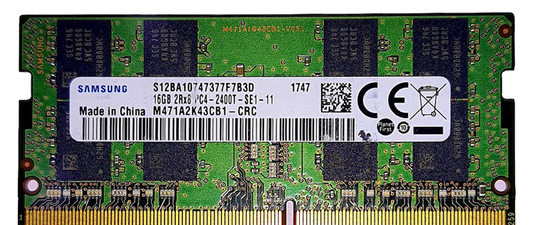 Laptop Ram -Samsung 16GB DDR3-2400