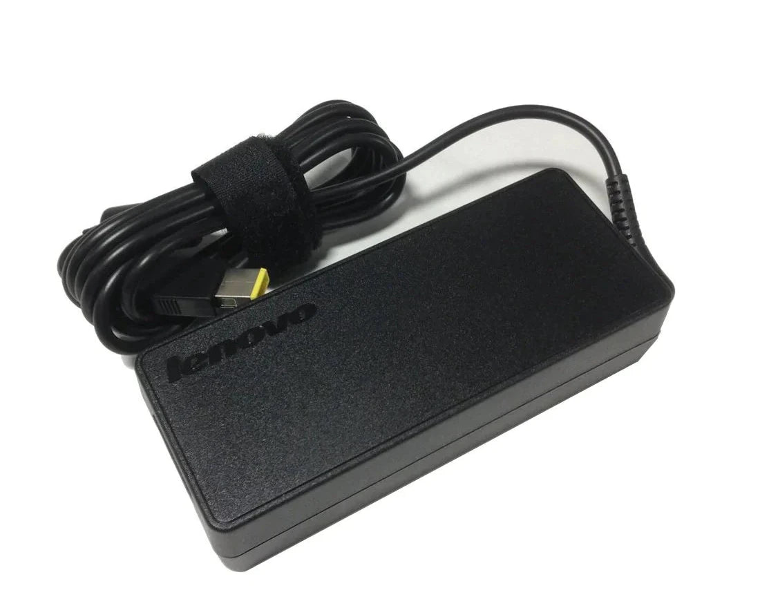 Lenovo Laptop Charger Original 90W 20V Rectangular Pin Adapter