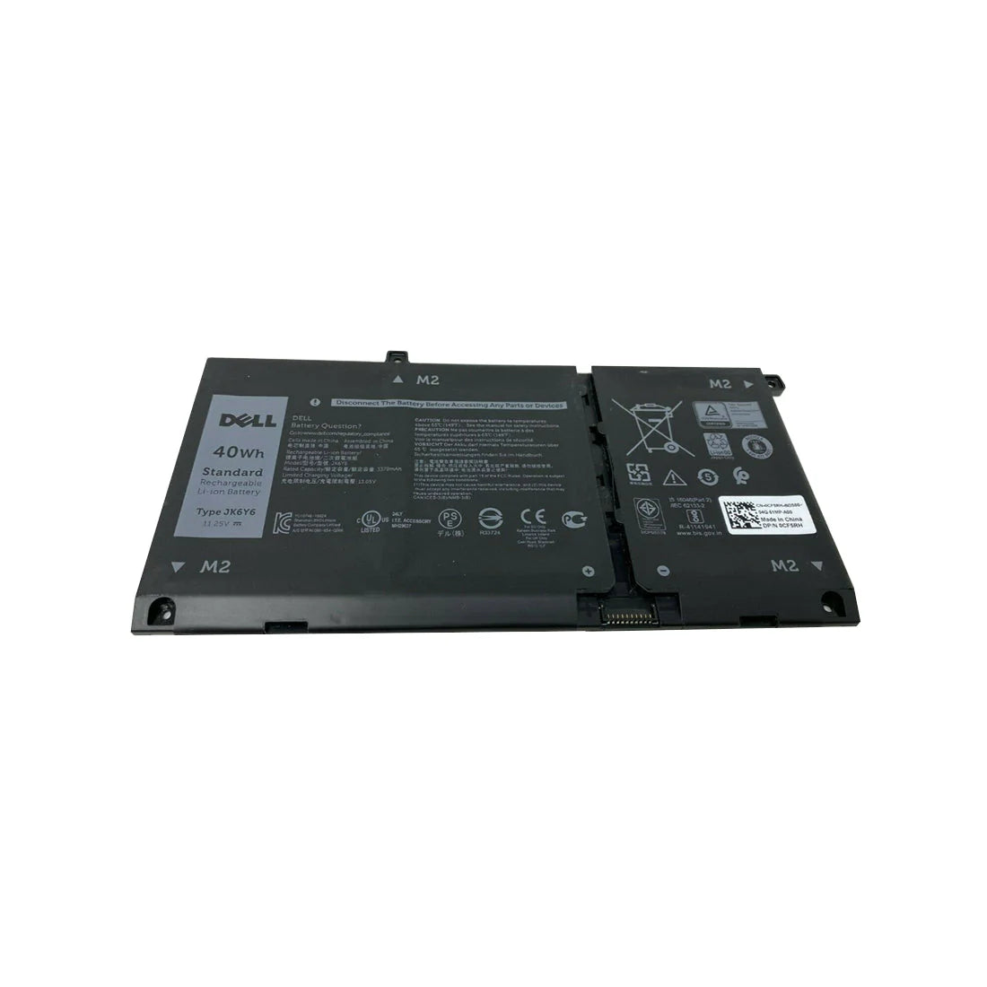 Dell Battery JK6Y6 3378mAh 11.25V 40WHr 3 Cell Laptop Battery